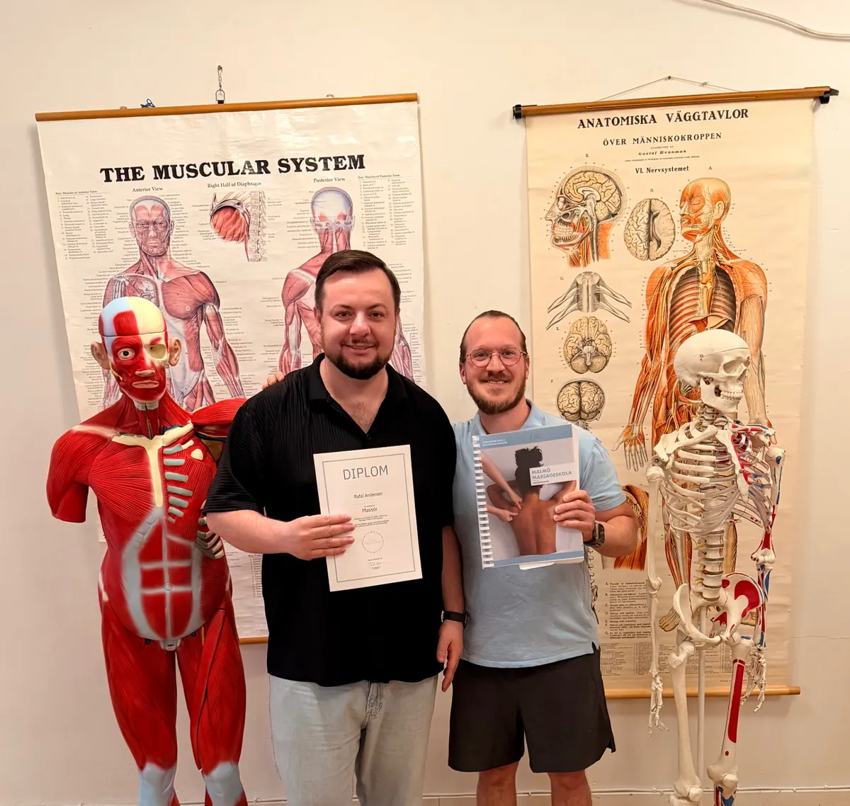 Rafal — founder of Synergy Massage in Malmö